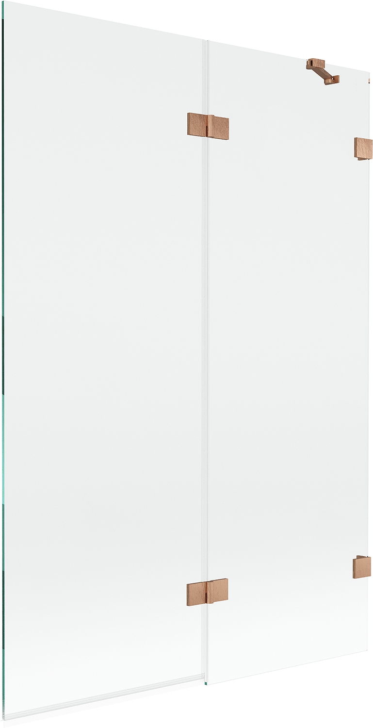 Mexen Lunar sprchová zástěna 2-křídlová pravá 120 x 150 cm, transparentní,