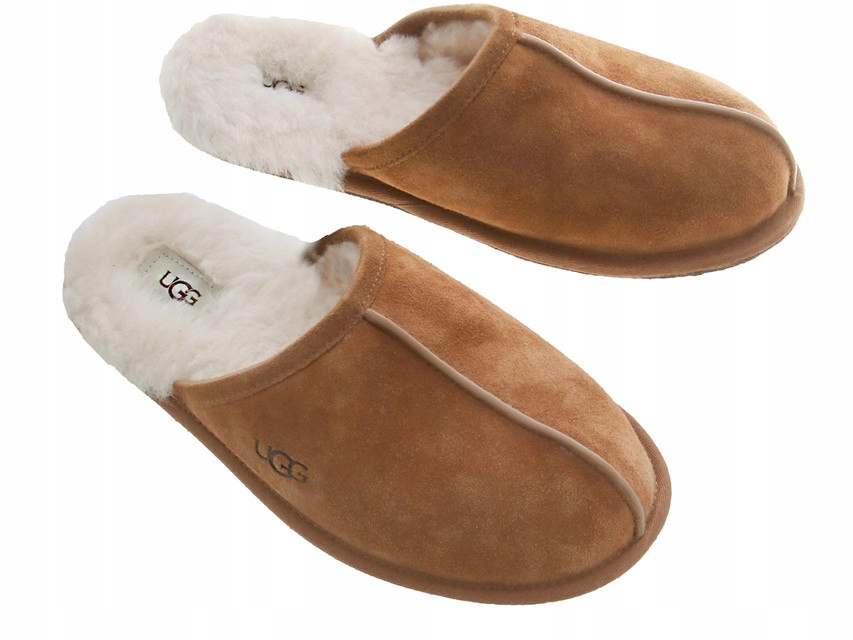 Dámské hnědé Papuče nazouvací rovné pantofle Ugg , velikost 40 Jżd