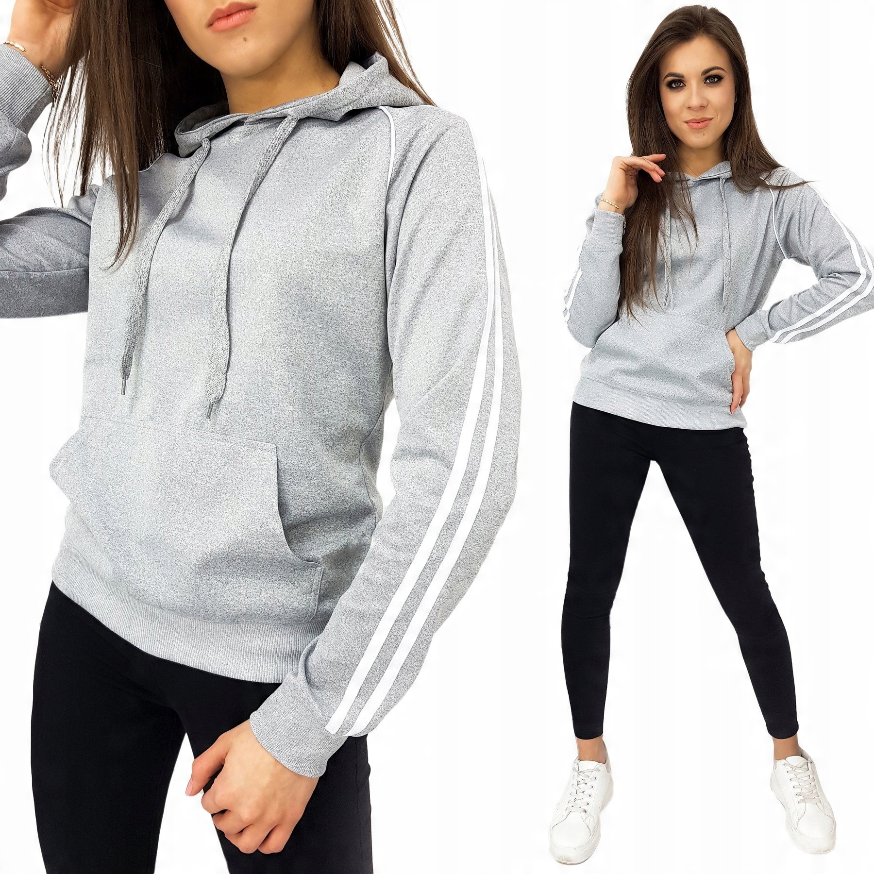 

Bluza Damska Dresowa Lami Z Kapturem by0636 - XL