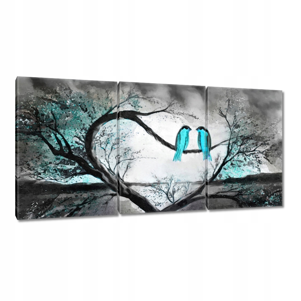 

Obrazy 120x60 Turkusowe zauroczenie Noc