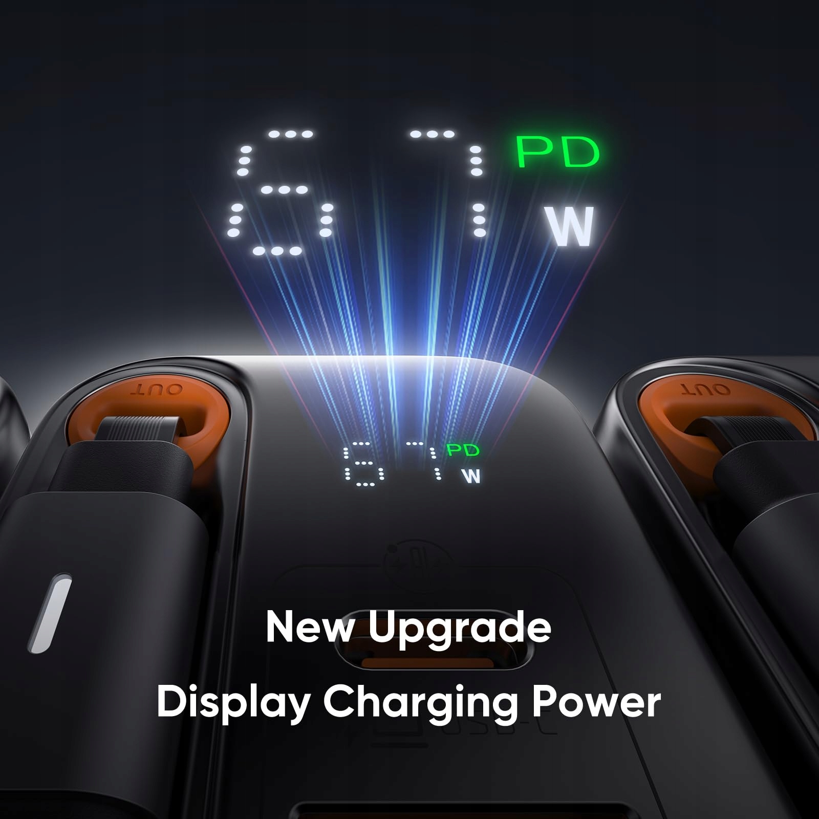 MCDODO 67W USB C Szybka Ładowarka GaN 3-Port do iPhone Android MacBook — miniatura 2