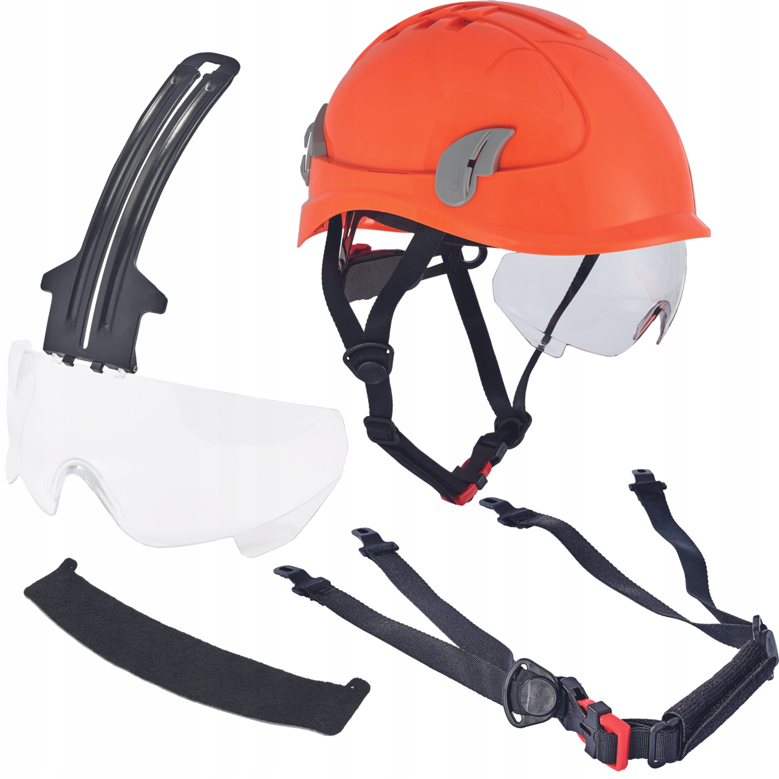 

Kask Cerva budowlany wentylowany Alpin odblask