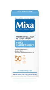 Krém na obličej 50 ml Hydratační Spf 50 Citlivý Mixa