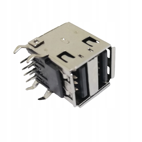 

Gniazdo 2x Usb A do druku podwójne czarne