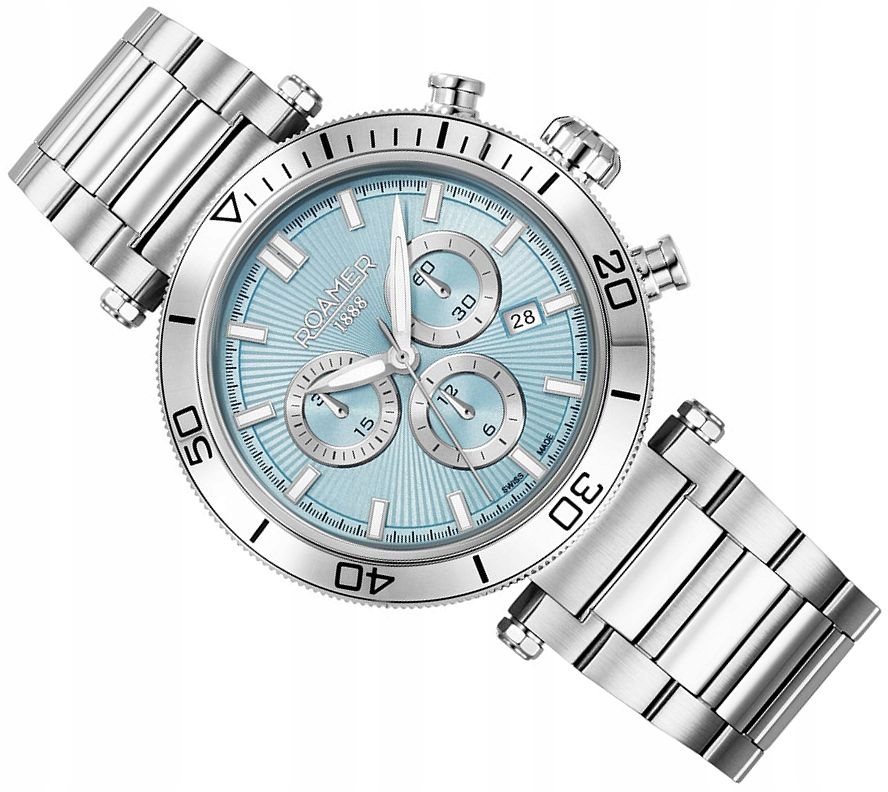 Švýcarské Pánské Hodinky Roamer 994837 41 05 20 Toscana Elegantní Chrono