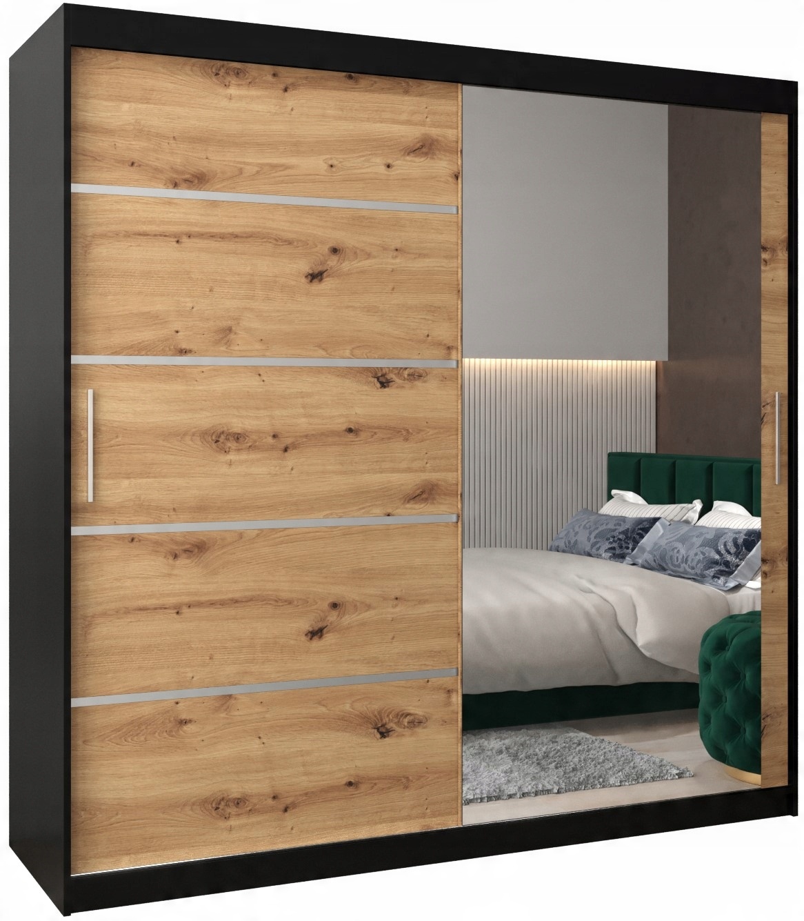 

Szafa przesuwna garderoba Verona 2 200 wys. 200 cm