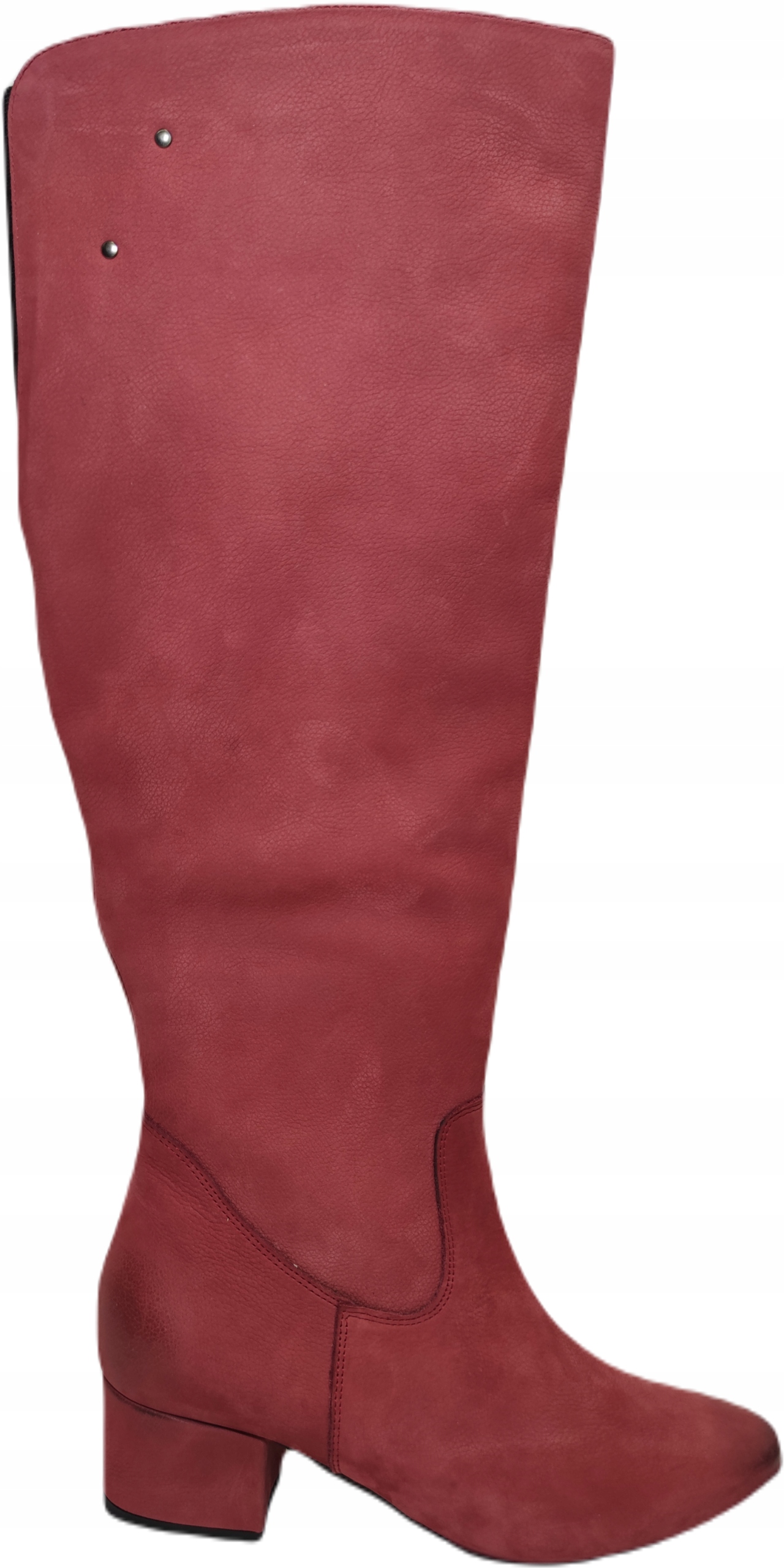 długie kozaki zamsz ANN-MEX 0425 BORDO R37 Marka inna