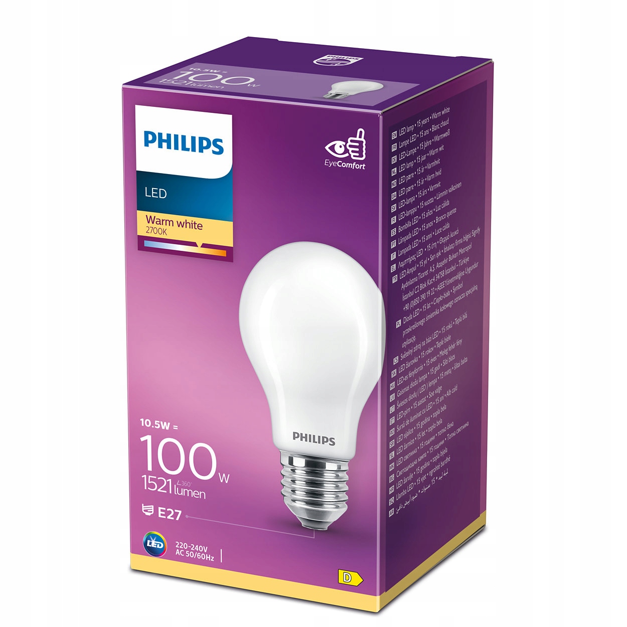 

Żarówka Led 10,5W 100W Philips 8718699704162