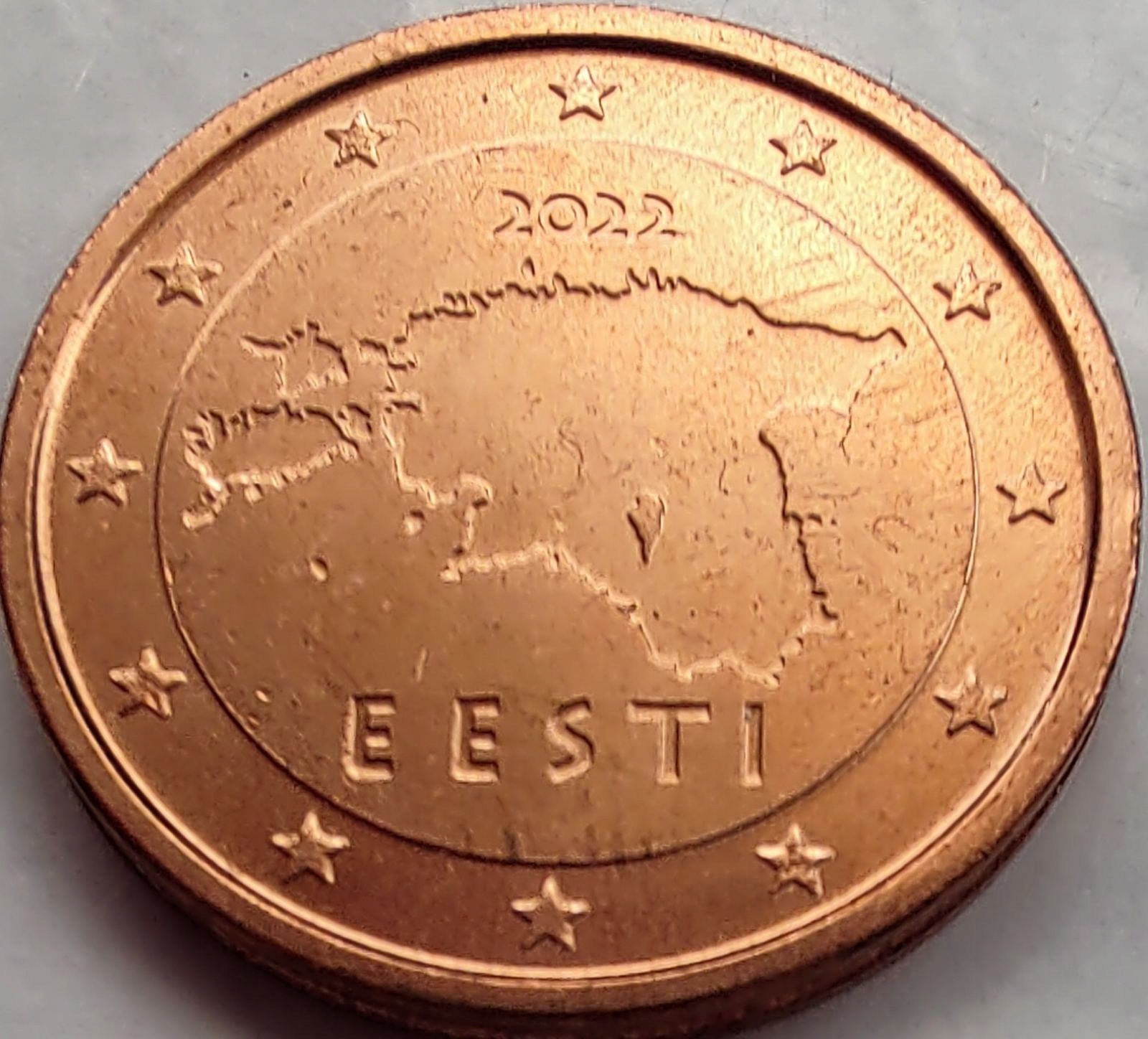 4204 - Estonia 2 eurocenty, 2022