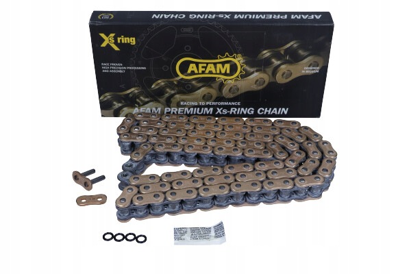 Afam Hnací Reťazec Moto 530 Xs-ring Zlatý (4890DAN)