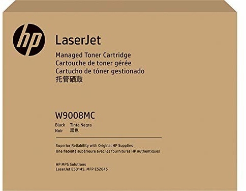 Hp Black Managed Lj Toner Cartridge W9008MC