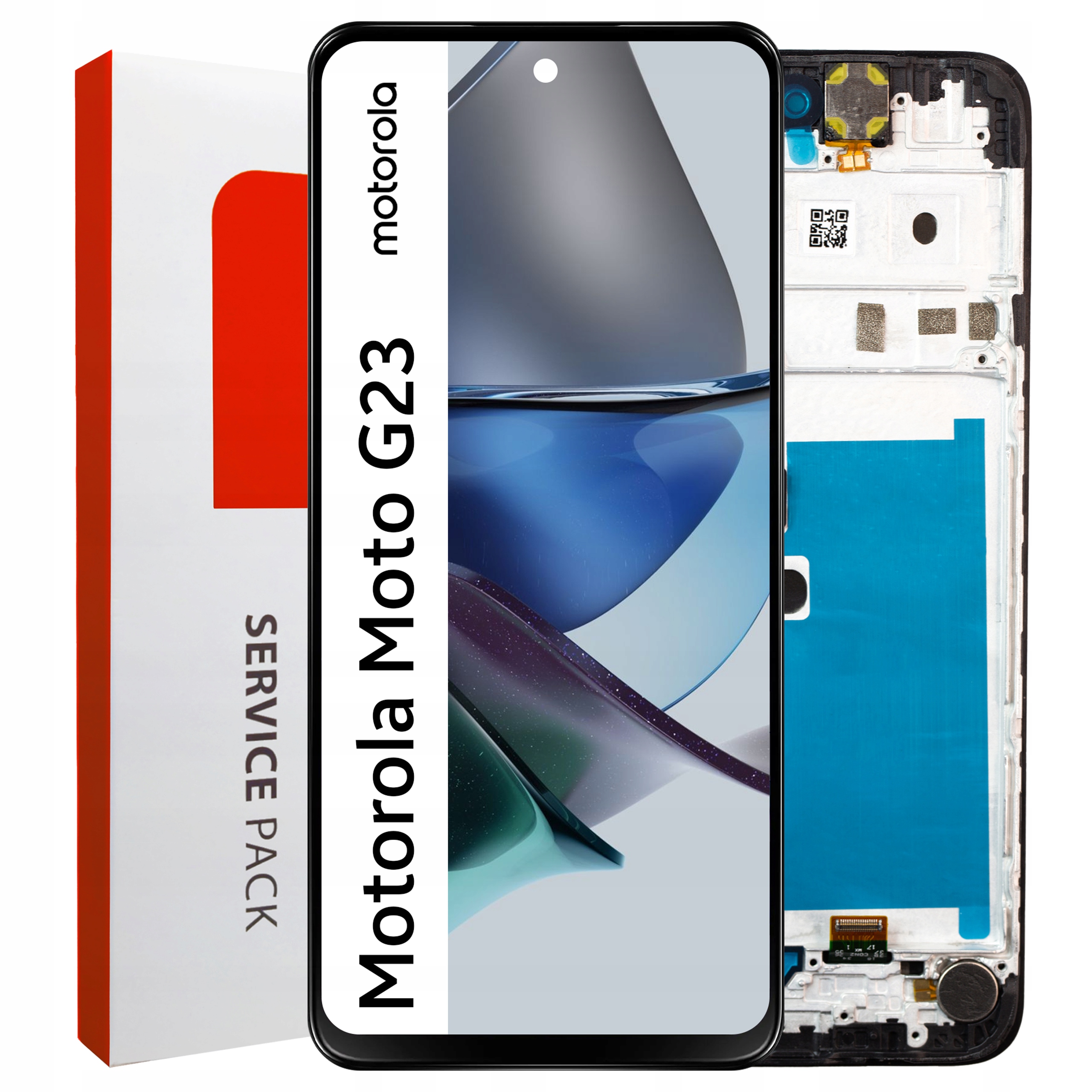 Displej pro Motorola Moto G23 LCD displej Rámeček Originální Zila XT2333-1