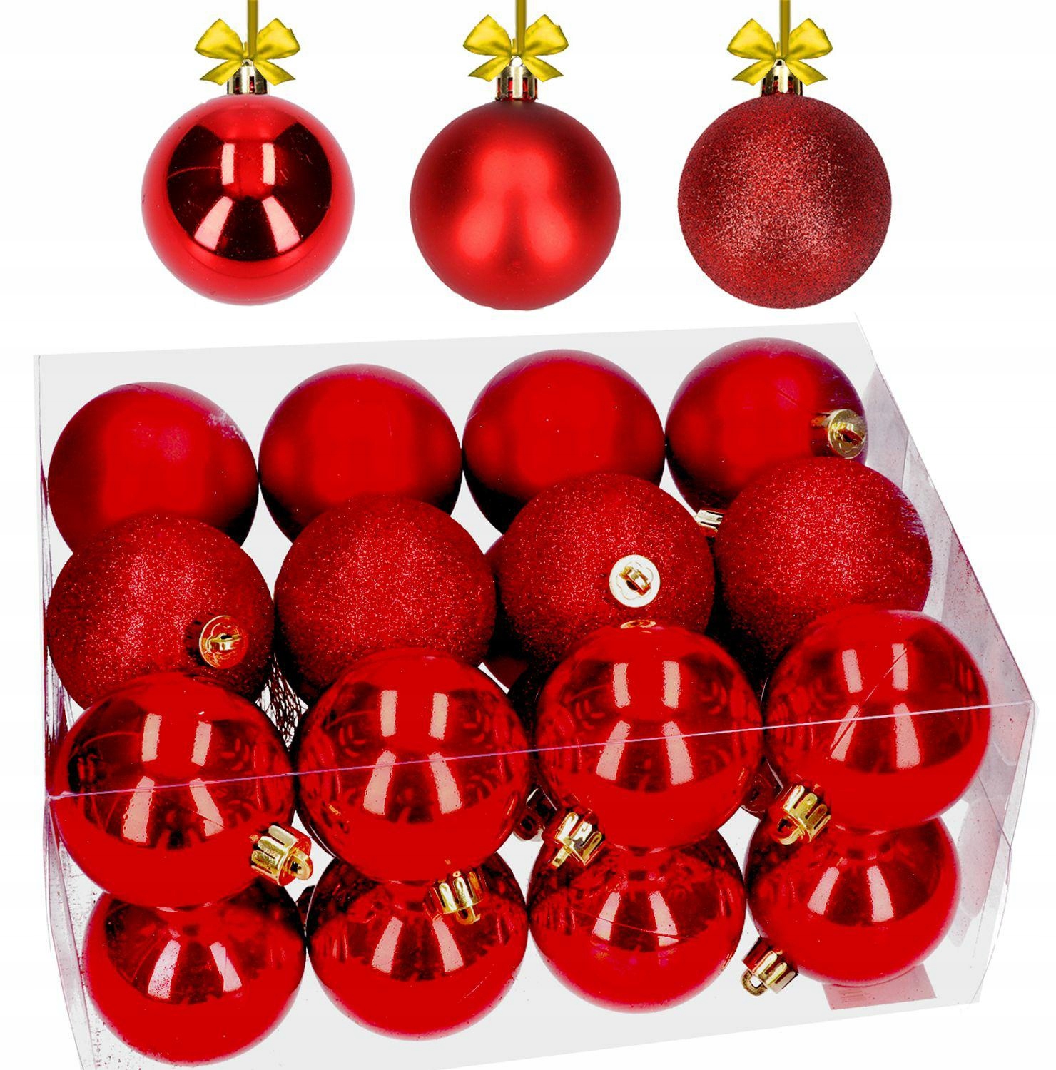 

Bombki Choinkowe Na Choinkę Bombka 4cm 24szt