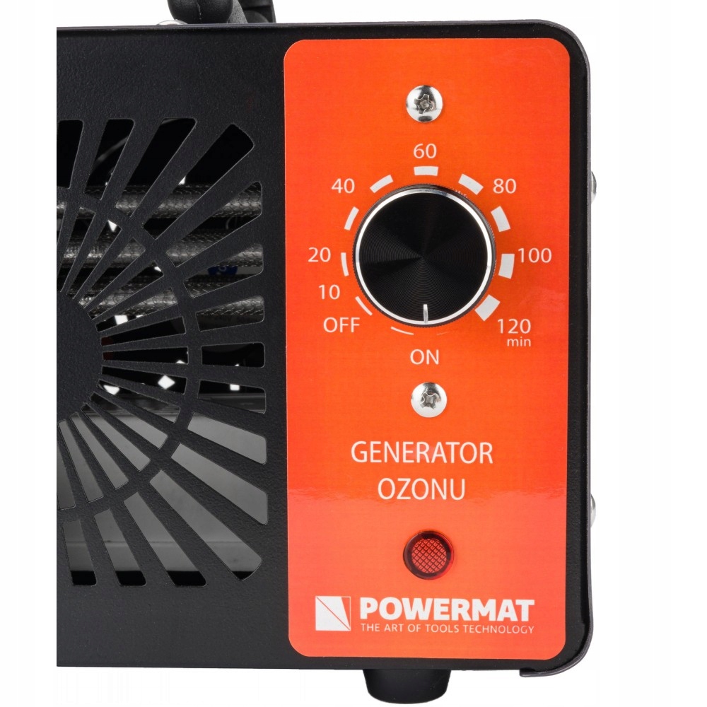 POWERMAT GENERATOR OZONU MOCNY 60 000 MG/H OZONATOR + TIMER PM-GOZ-60T Typ uchwytu inny