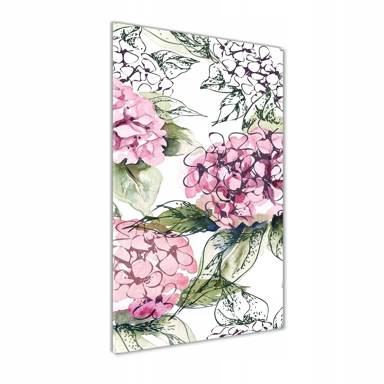 

Foto obraz akrylowy na ścianę Hortensja 70x140cm