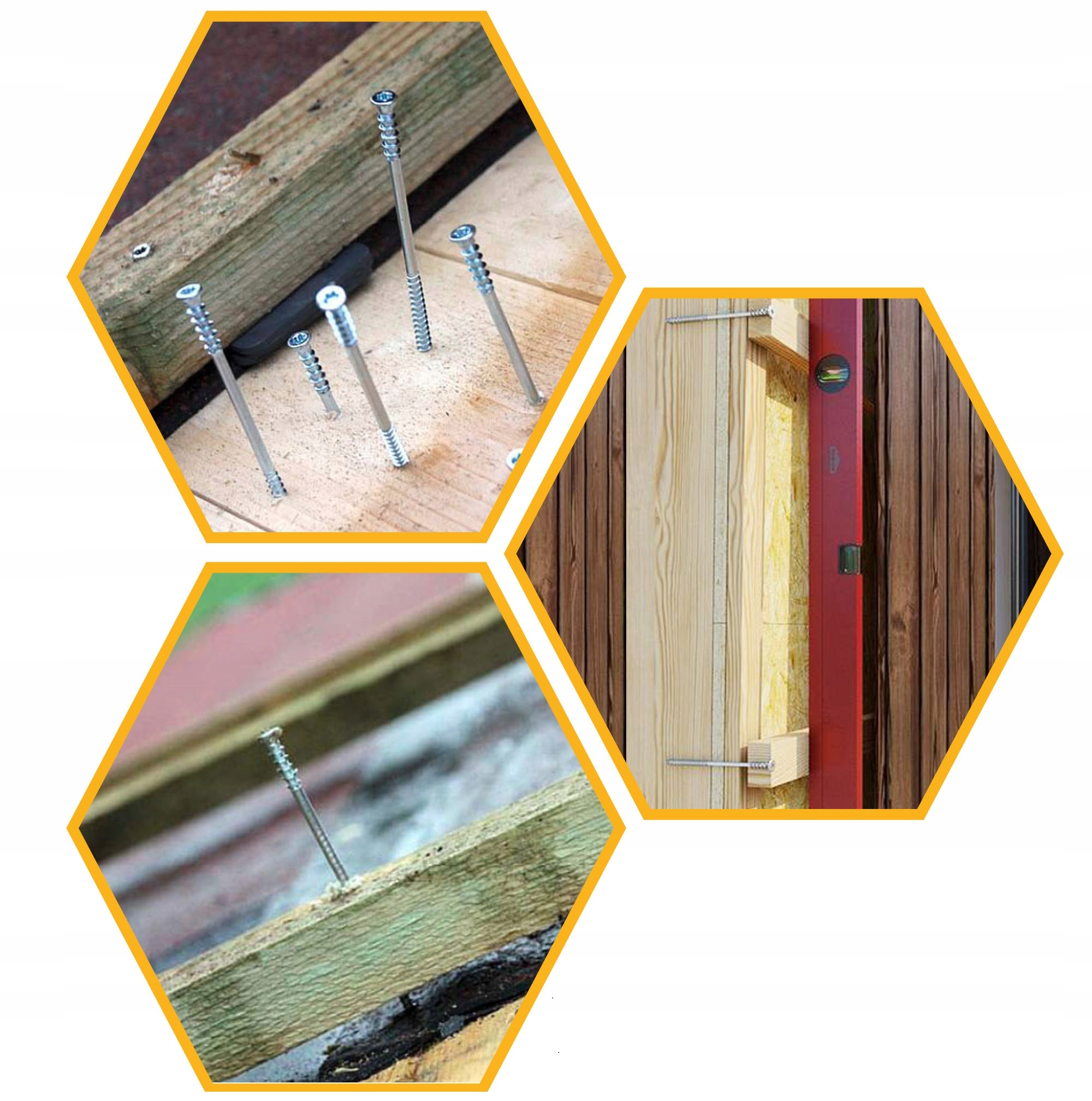 WKRĘTY DO POZIOMOWANIA ŁAT 6x90 DYSTANSOWE REGULACYJNE 100szt TX30 DOMAX Liczba sztuk 100 szt.