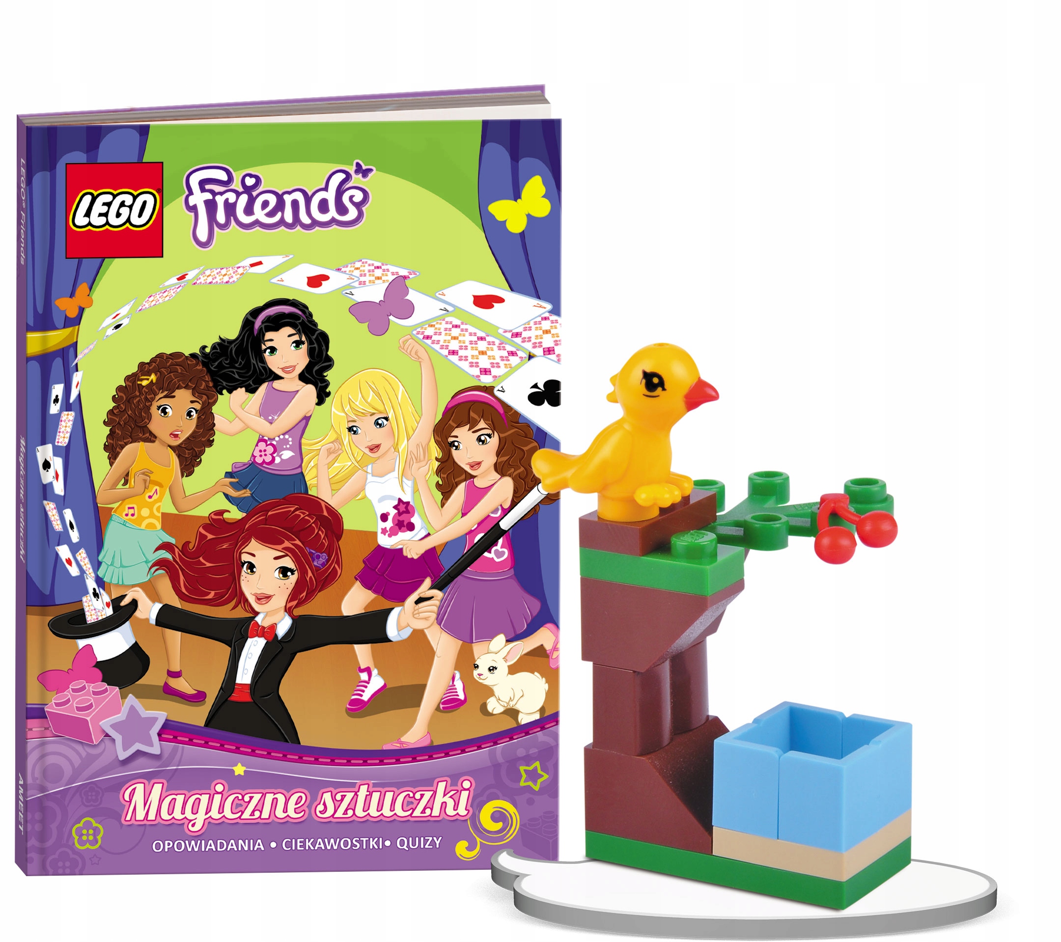 Książka do czytania Lego friends