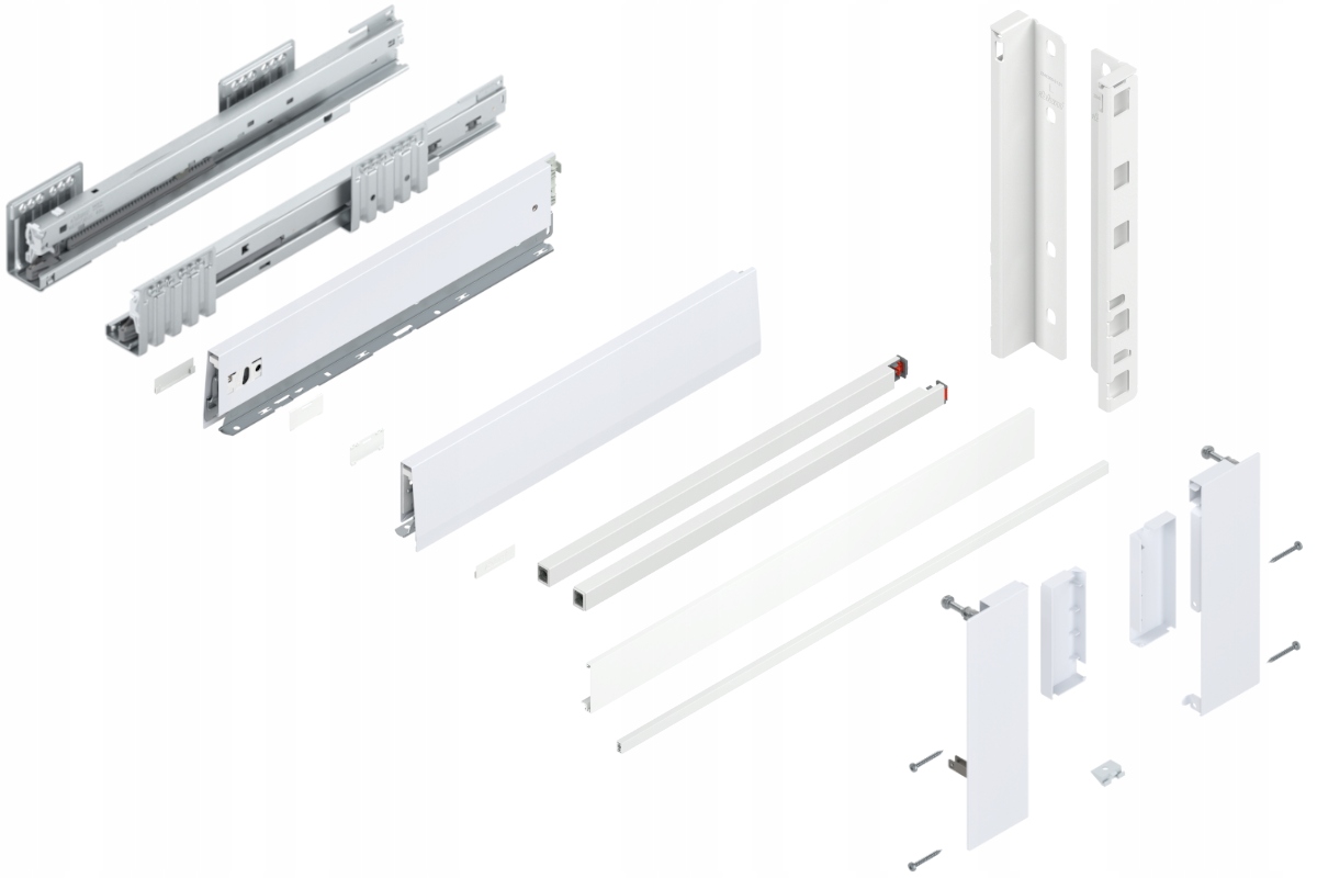 Blum Šuplík Merivobox 500 Vysoká E vnitřní bílá