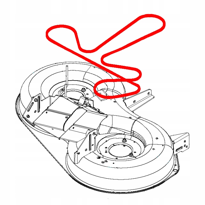 

Pasek noży Husqvarna Tc 138T, 238, 238TX, 239T