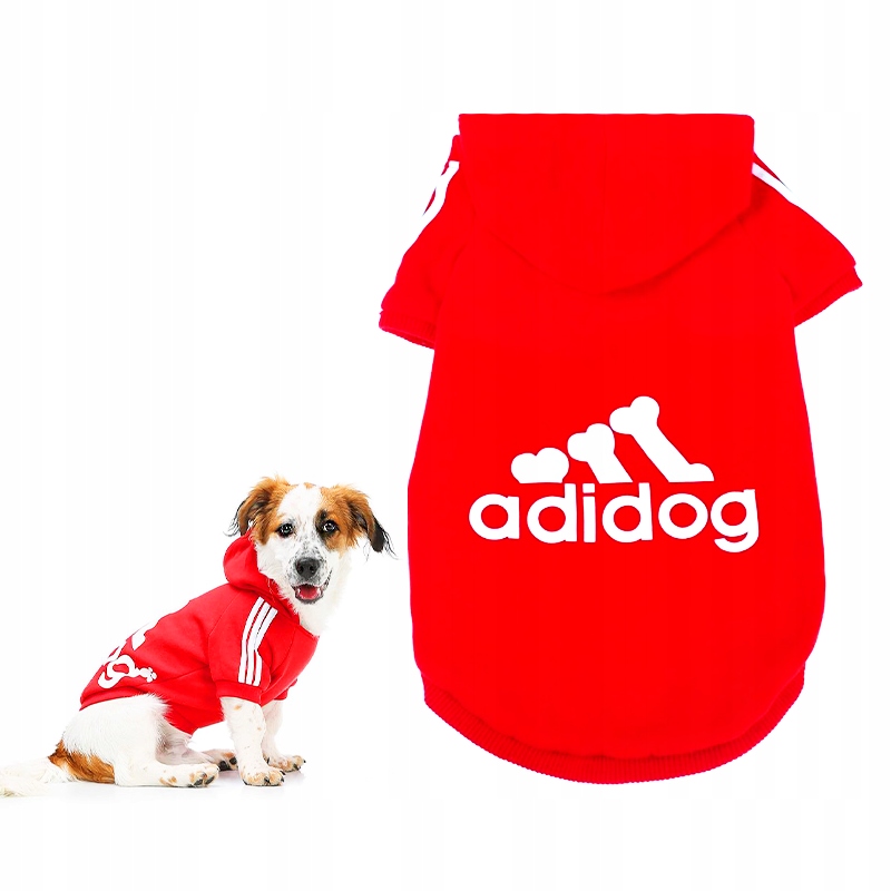 

Adidog bluza ubranko dla Dużego Psa Czerwony 9XL