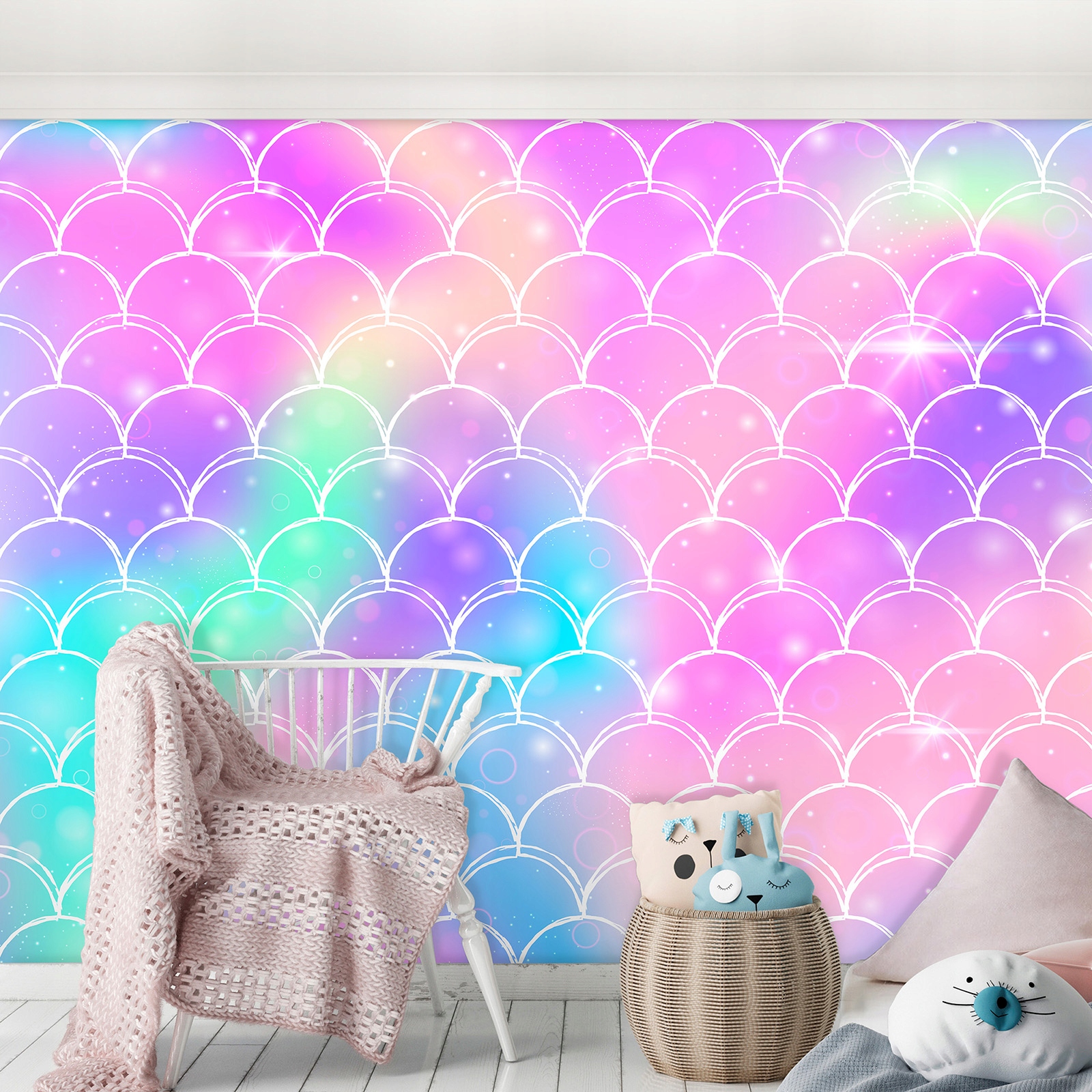 Fototapeta TĘCZA Do Pokoju Dziewczynki 416x254 Rodzaj flizelinowa