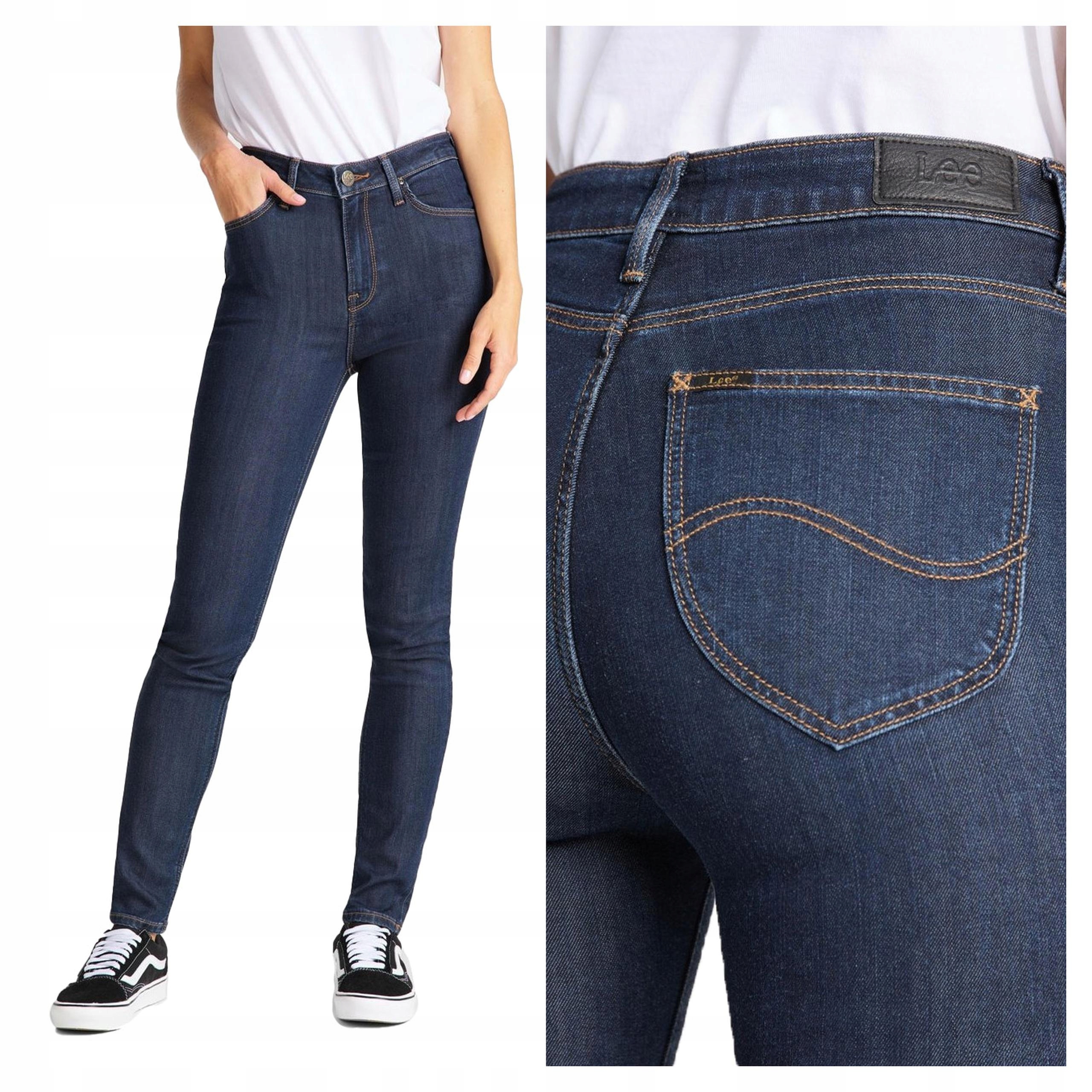 Lee Scarlett High W27 L33 Dámské džíny Rurki