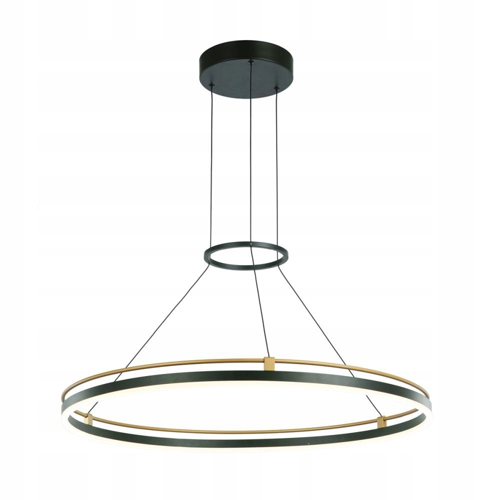 Závěsná Led lampa Merlot 28W 3000K černo-zlatá Italux