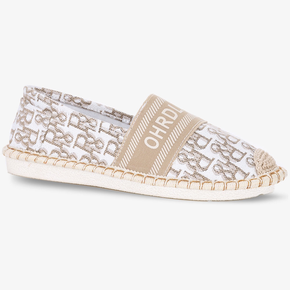 ESPADRYLE SLIP ON DAMSKIE Z NAPISAMI PLECIONE r 39 Marka Casu