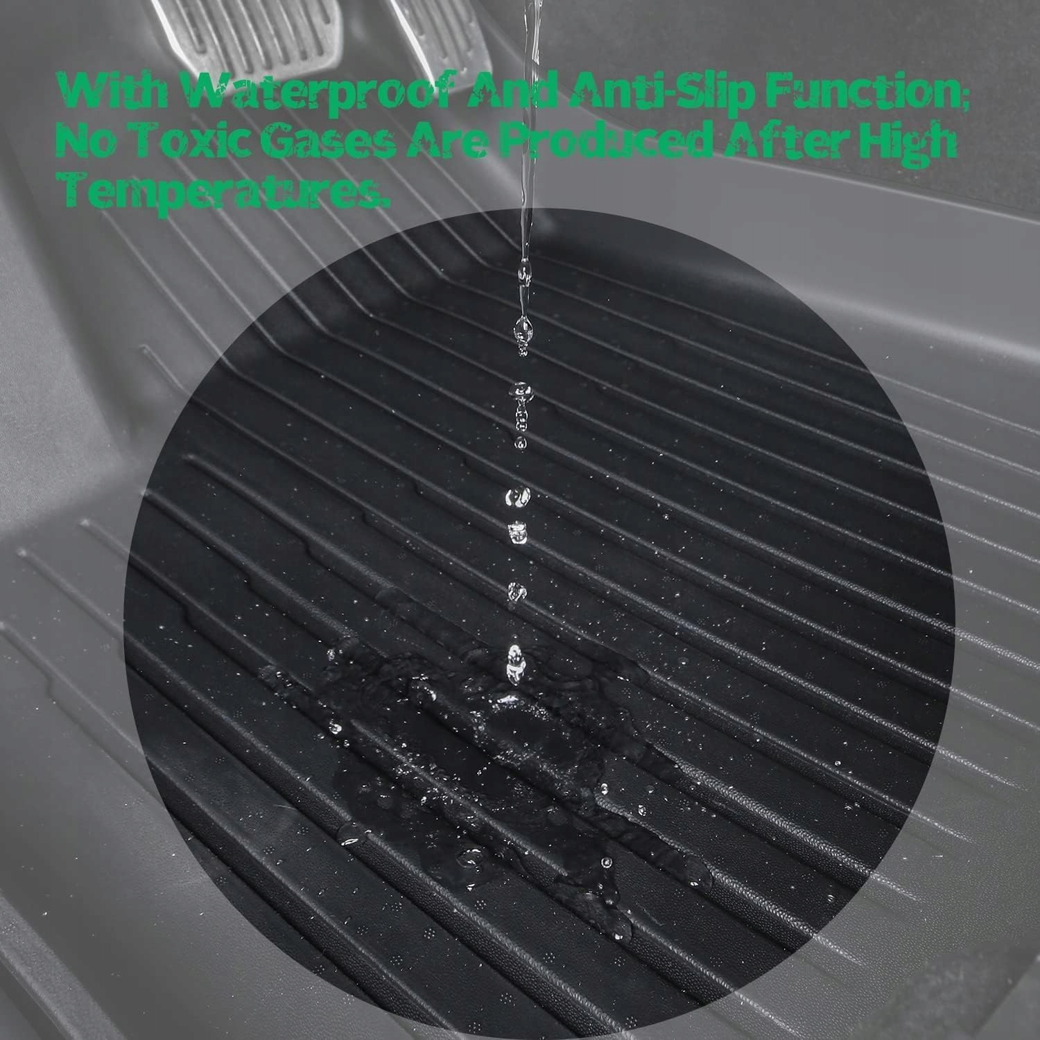 Dywaniki Topfit dla Tesla Model Y maty podłogowe z TPE 2021-2024r X80 Numer katalogowy producenta M3H-2