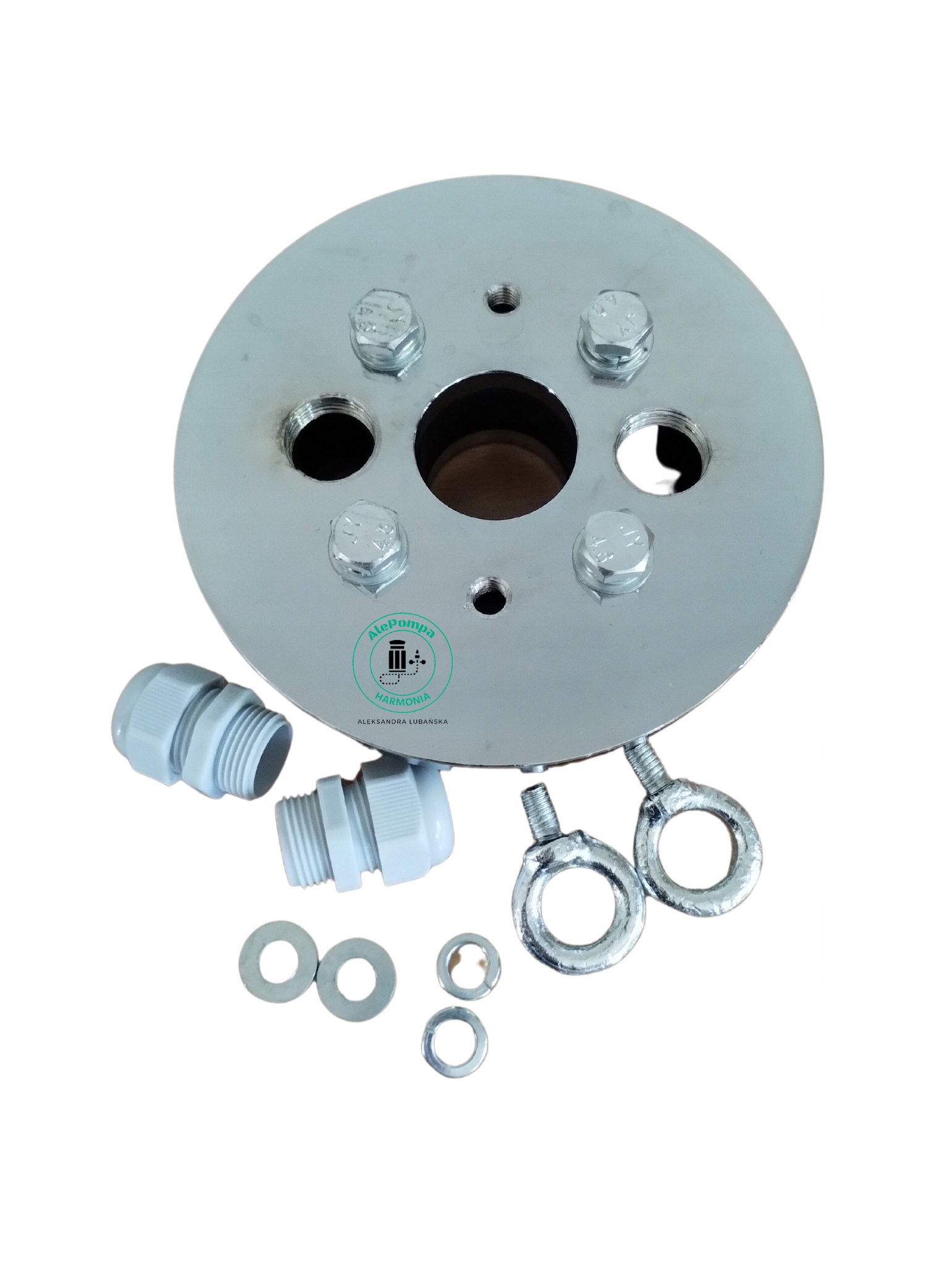 Průchozí šachtová hlava z pozinkované litiny Ibo 125/40