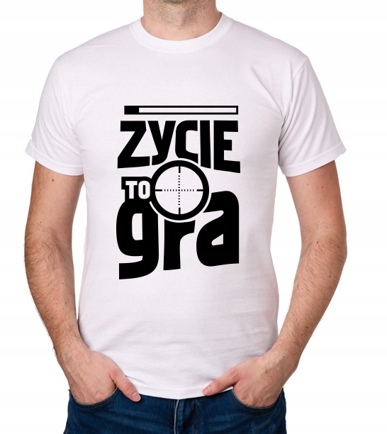 

koszulka Życie To Gra prezent