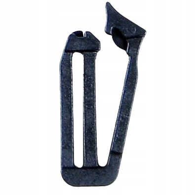Klamra Wisport zaczep odpinany 25 mm Black 5 szt