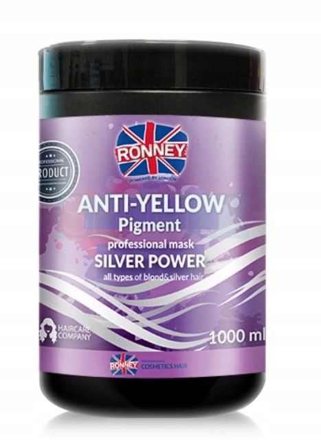 MASKA DO WŁOSÓW BLOND SILVER POWER 1000ml RONNEY
