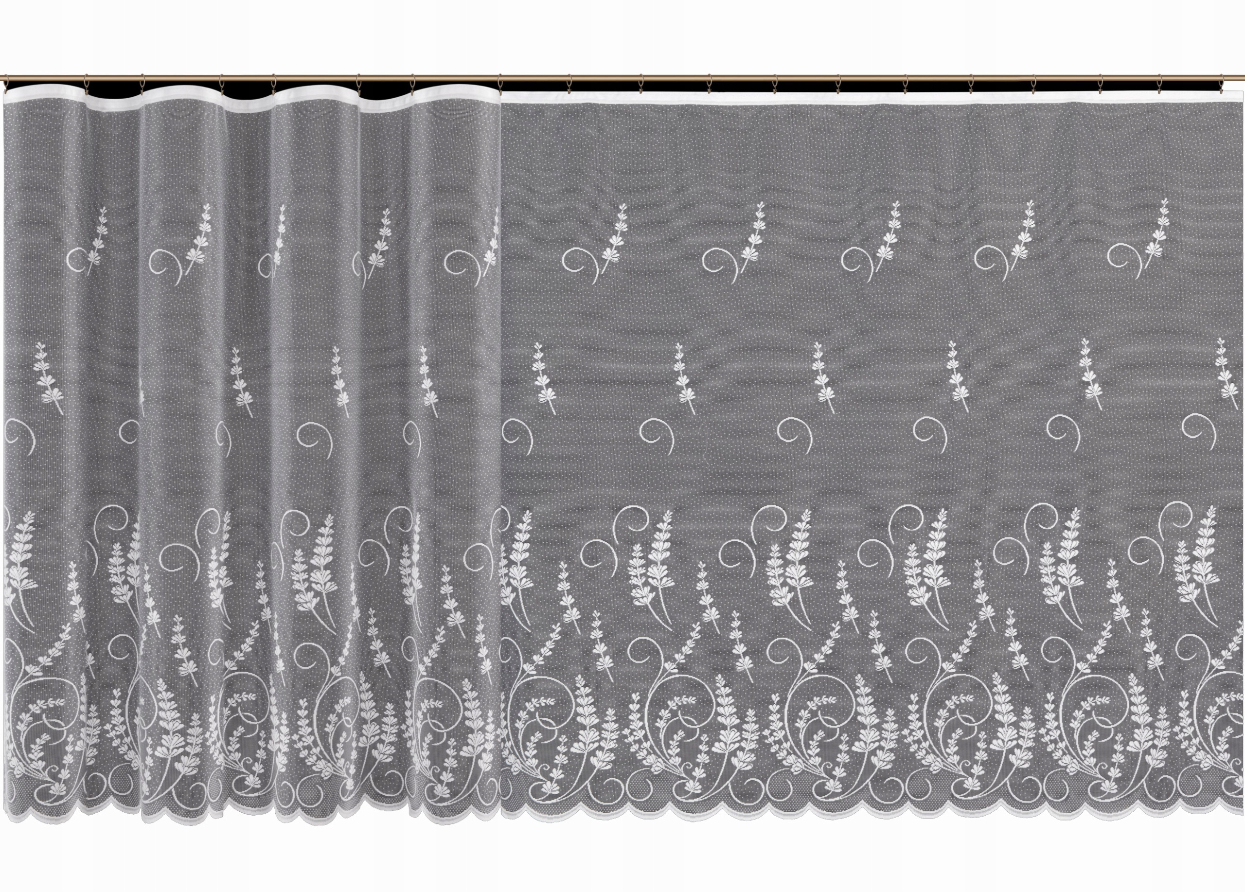 

Mg Firana 14589 Lawenda żakard 300x140 z taśmą