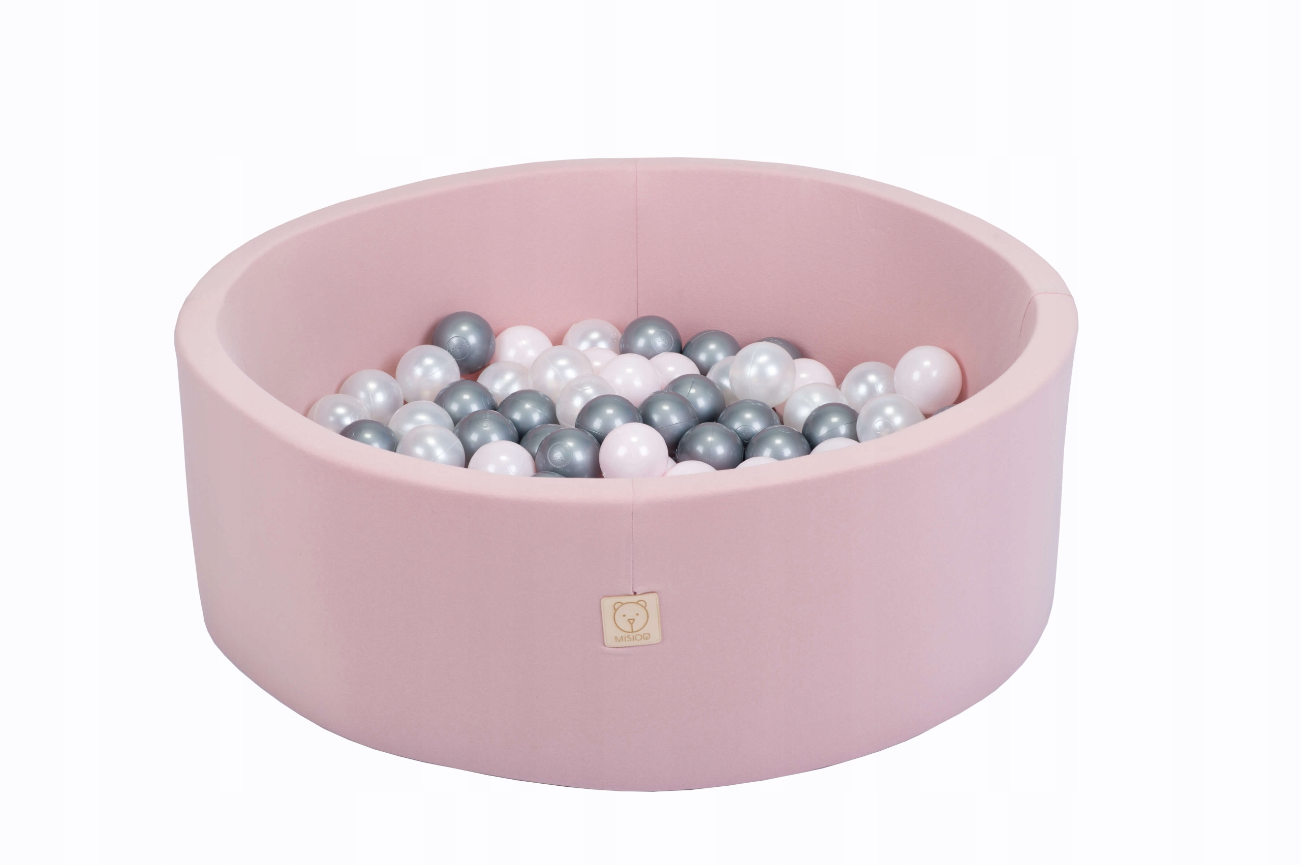 Suchy Basen z Piłeczkami Kulkami Kojec dla Dzieci MISIOO Różowy 200 Piłek EAN (GTIN) 5904280177290