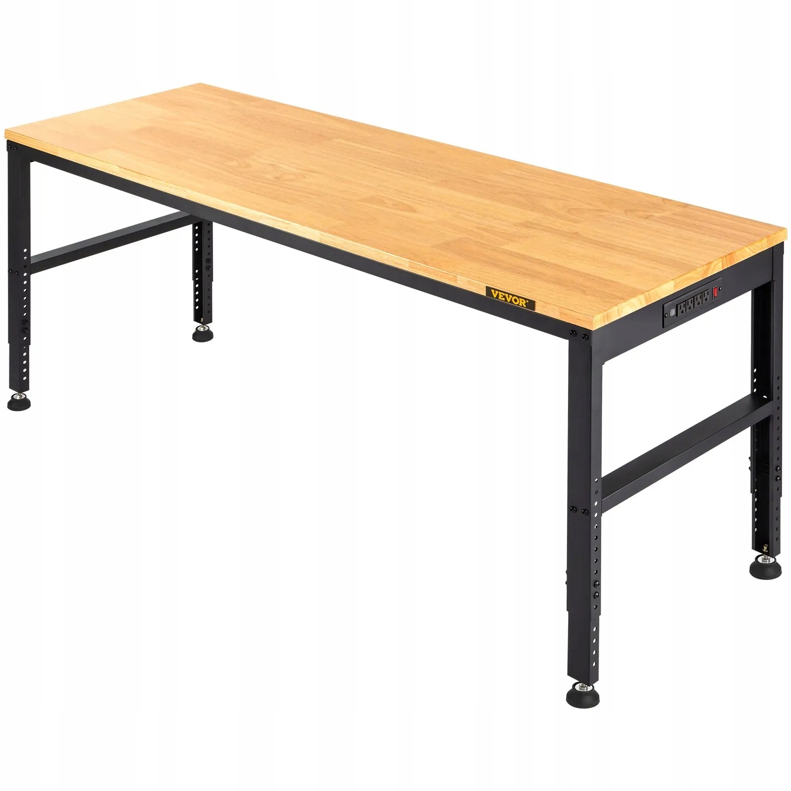 Garážový pracovný stôl dubový 122 cm 51 cm 97 cm silný Premium