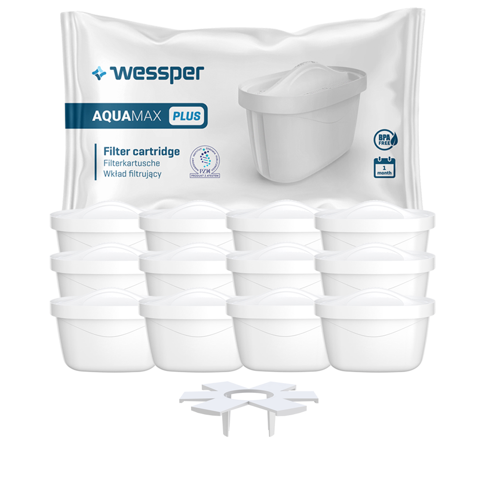 

12x Filtr Wessper do Brita Maxtra Dafi AquaPlus