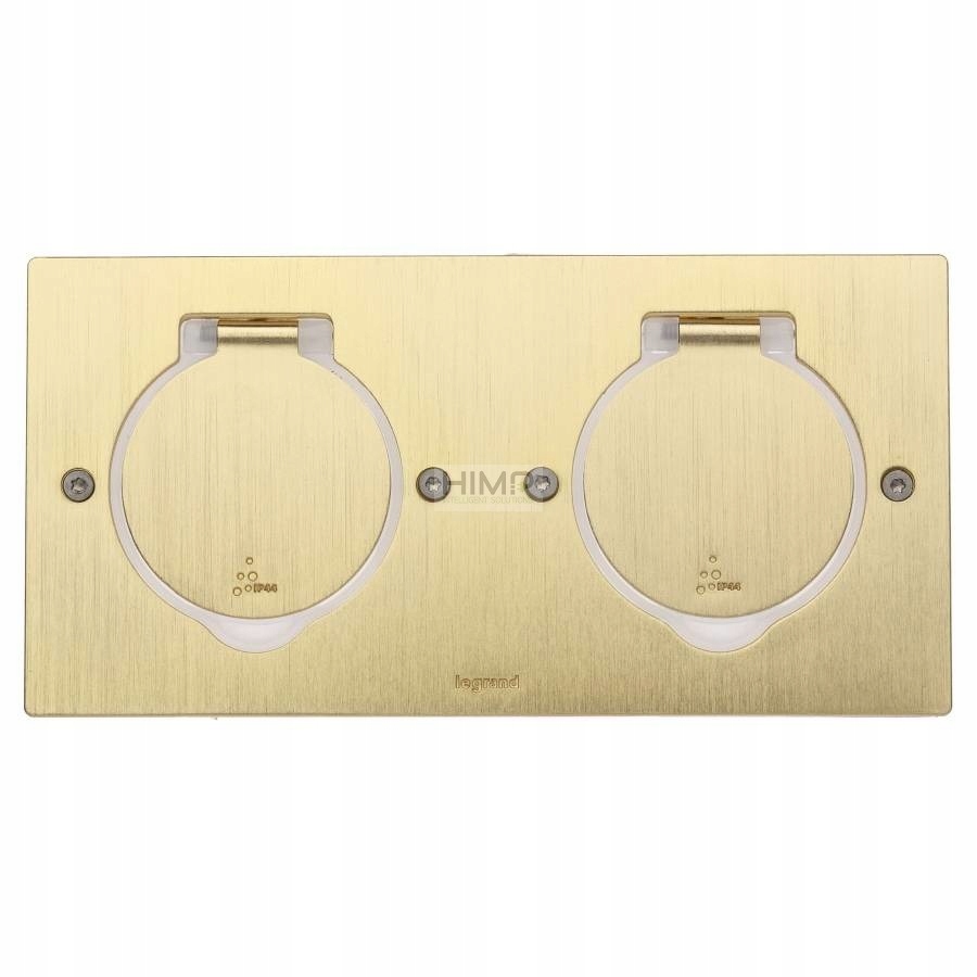 Dvojitá podlahová krytina Mosadz