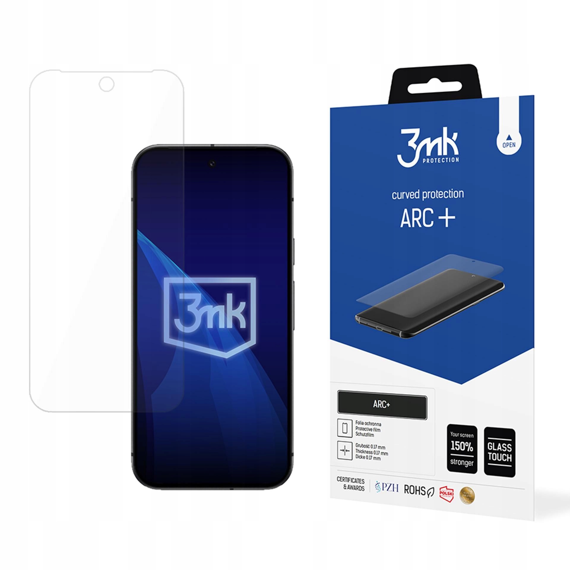 Folia ochronna hydrożelowa na ekran do Google Pixel 9A 3mk Arc+