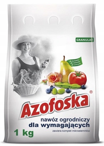 

Azofoska 1KG Nawóz uniwersalny do Warzyw Kwiatów