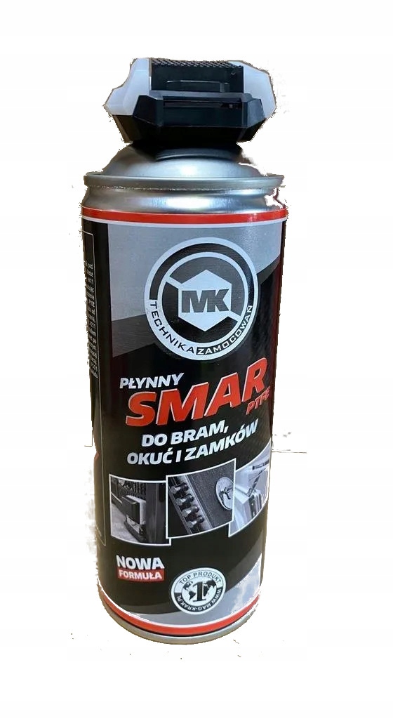 Płynny smar teflonowy do bram i okuć 400ml