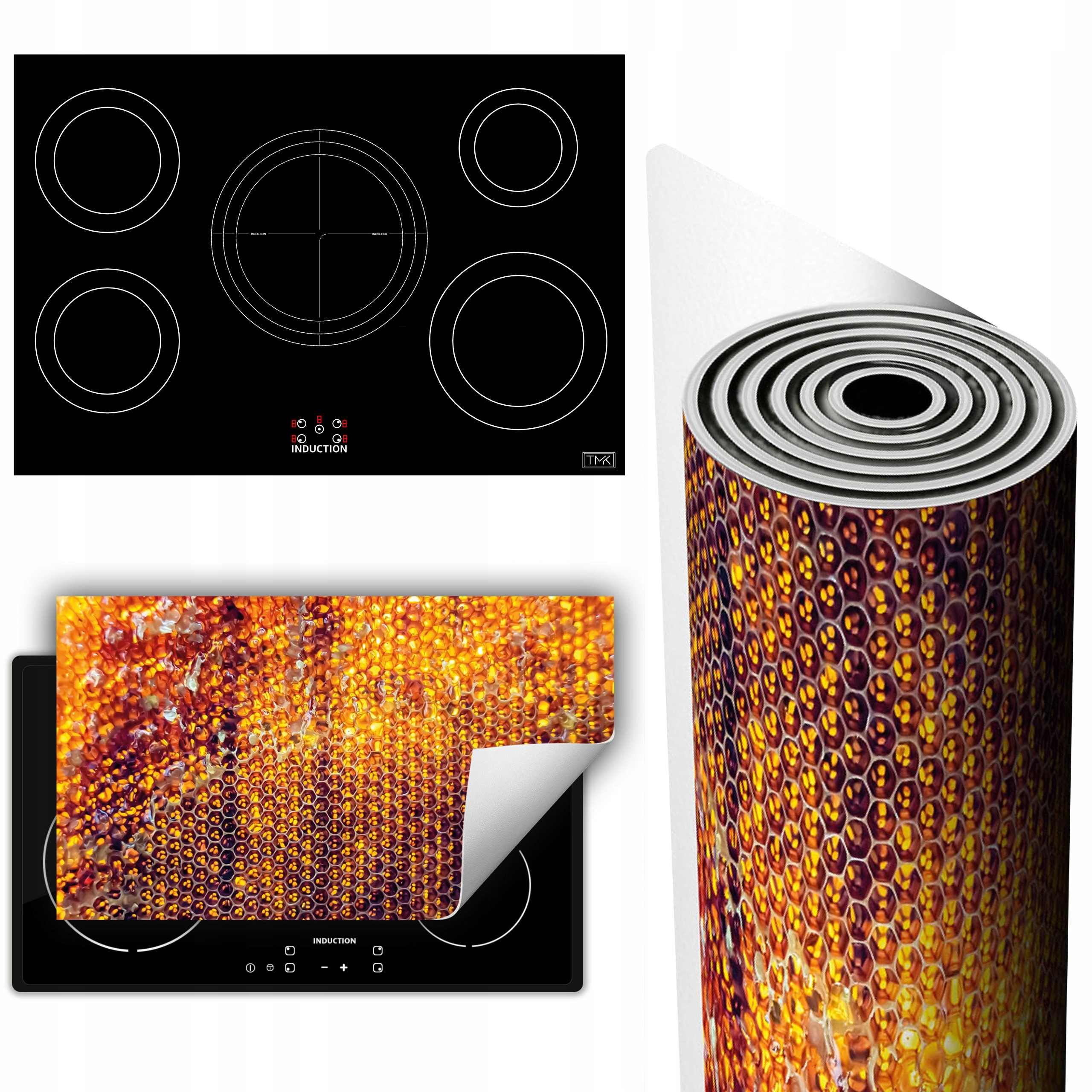 Vinylová Podložka Ochrana Kuchyňské Desky 90x52 med