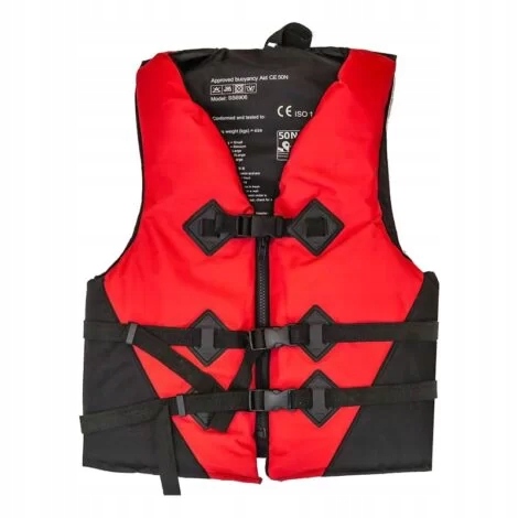 Záchranná Vesta 50N 70-90 Kg Vysoká Kvalita Kapok Dospělý
