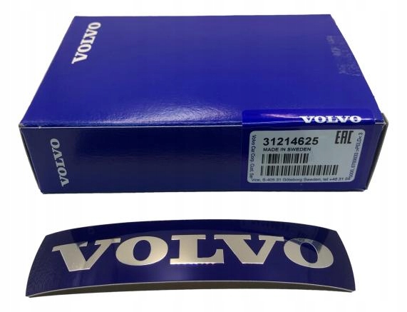 

31214625 Emblemat Naklejka Na Grill 115mm Oe Volvo