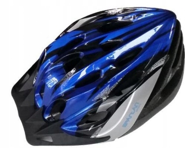 

Kask Kolarski Rowerowy Spartan L Niebieski
