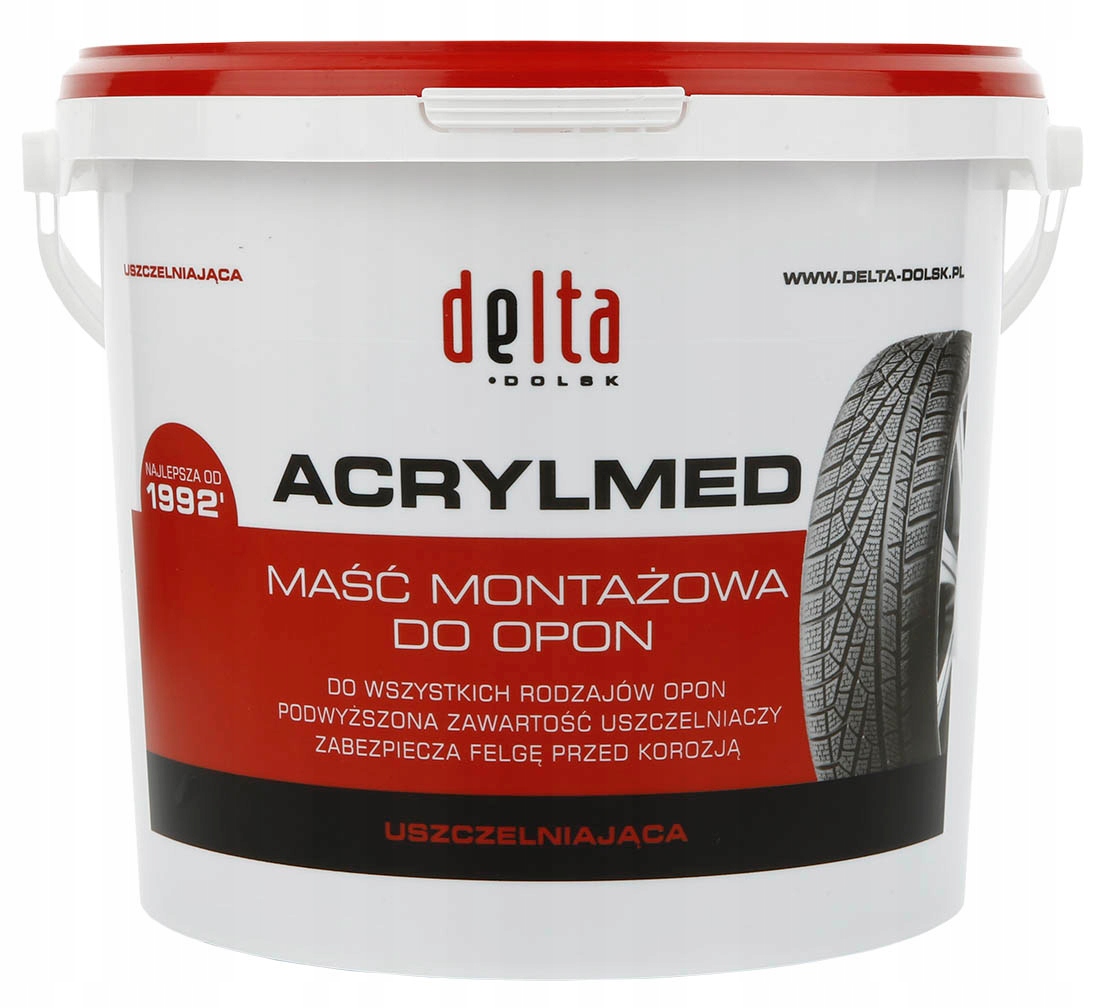 

Pasta Montażowa Uszczelniająca do opon Delta 4kg