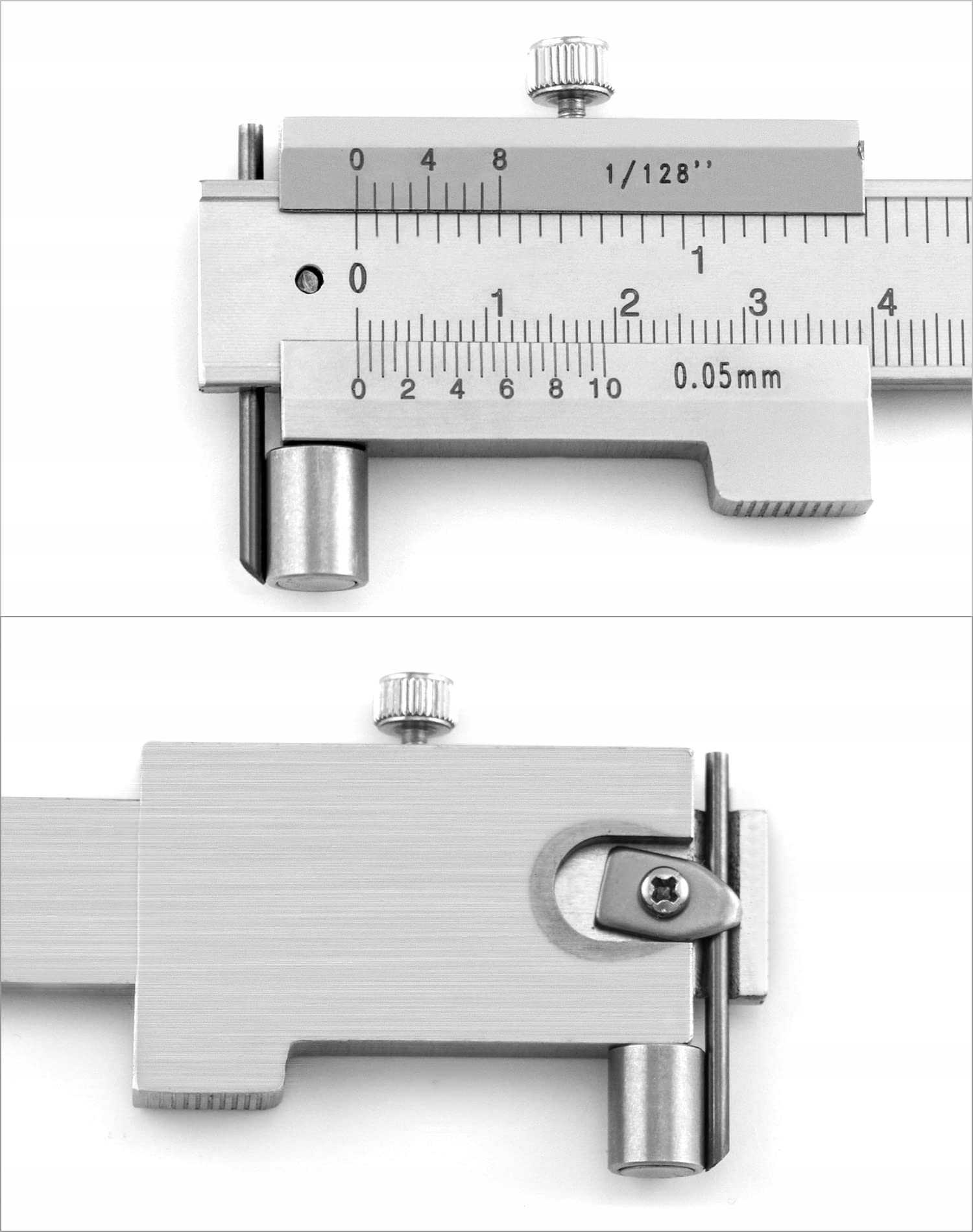 QWORK Suwmiarka Ze Stali Nierdzewnej 0-20 cm Narzędzie Pomiarowe — miniatura 3