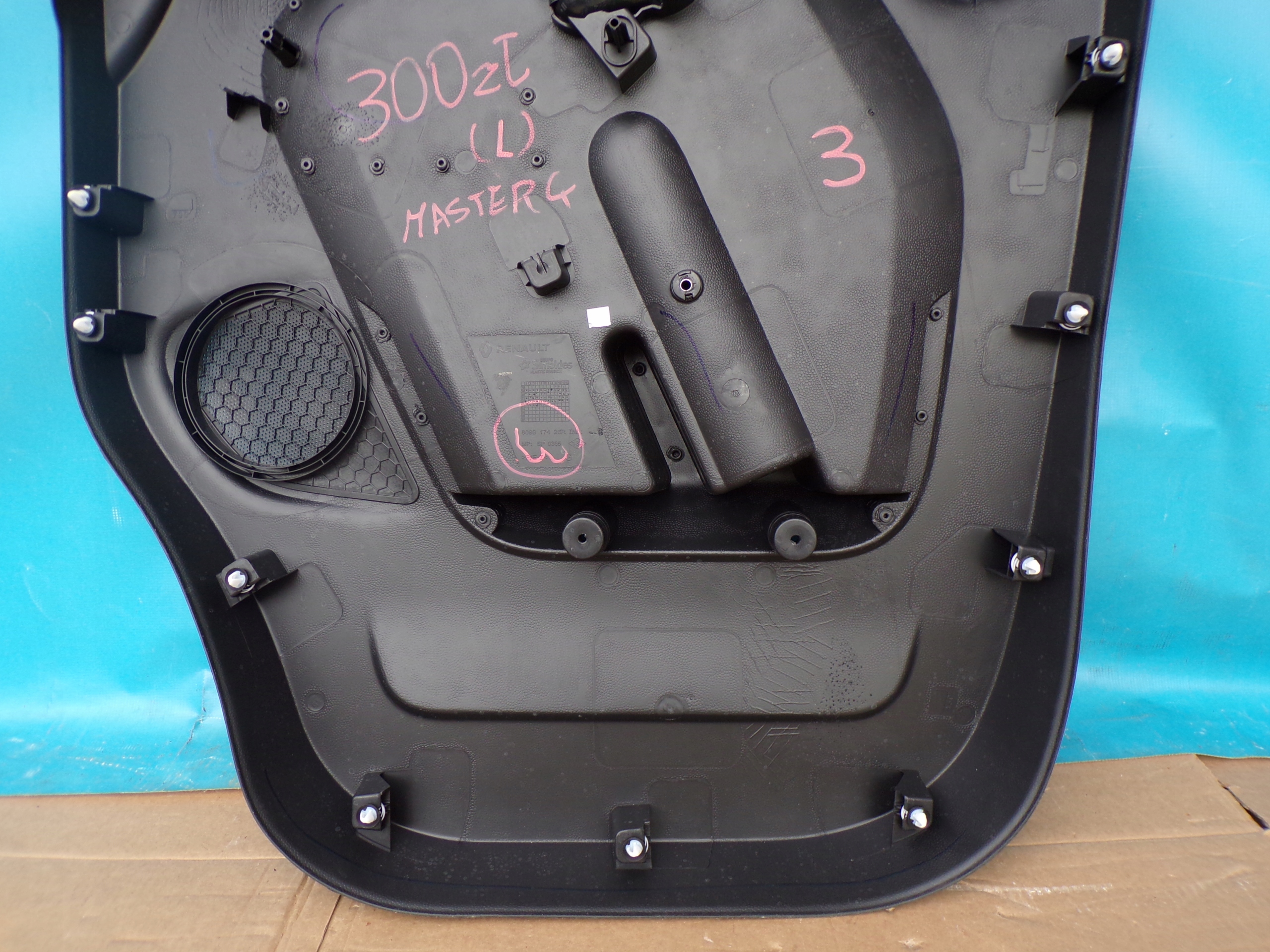 MASTER 4 MOVANO 19- side upholstery door PRZEDNICH left original