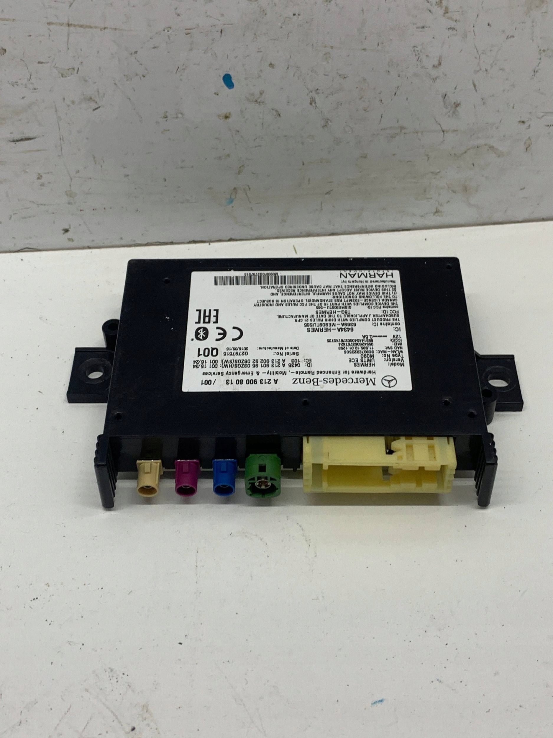 module control unit TELEMATIC A2139008013 MERCEDES W176 A-KLASA (2015-2018)