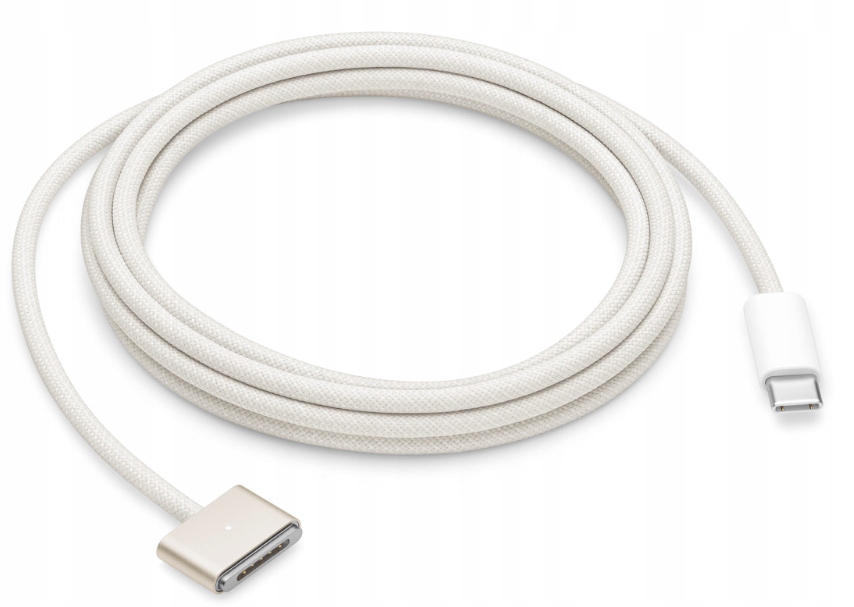Kabel Przewód Apple USB-C MagSafe 3 Księżycowa Poświata Oryginał
